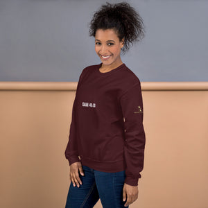 Christ Has My Back Unisex Sweatshirt