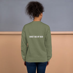 Christ Has My Back Unisex Sweatshirt