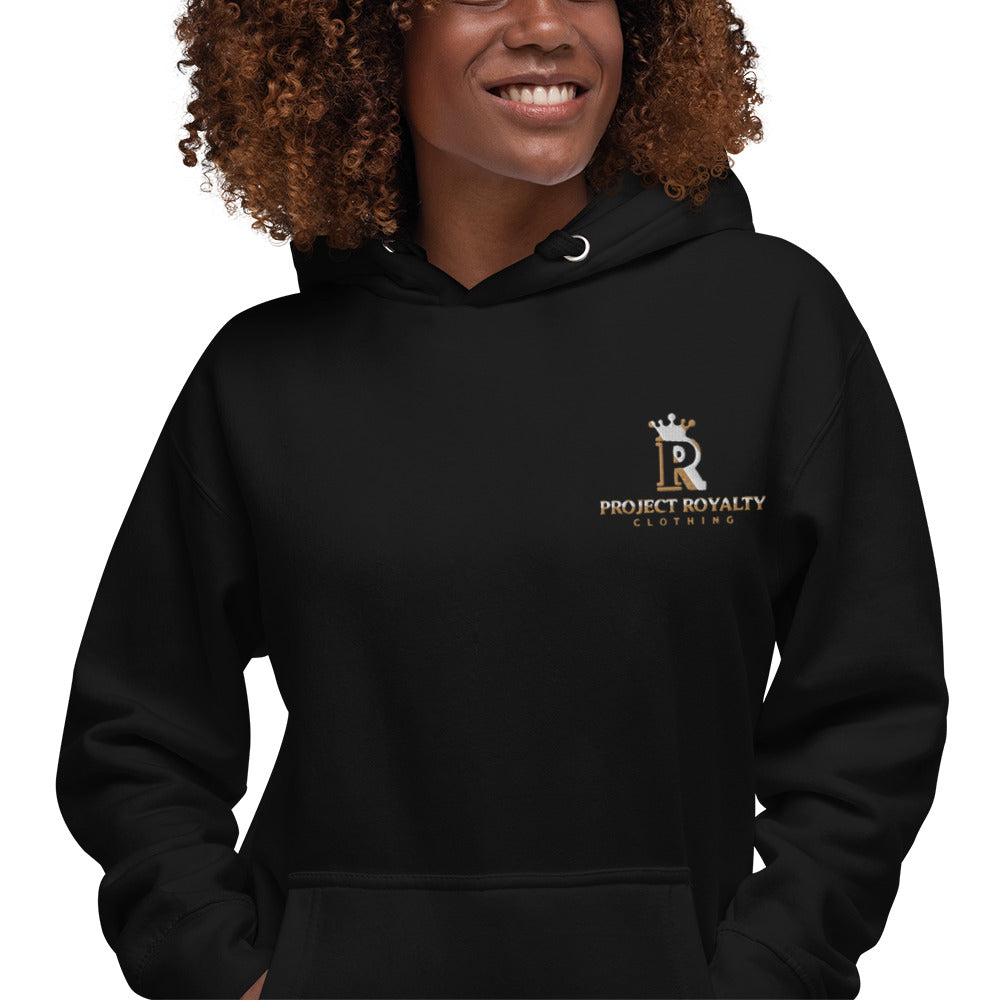 Project Royalty Embroidered Unisex Hoodie
