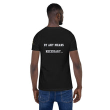 Malcolm X Inspired "By Any Means" Civil Rights Movement T-shirt