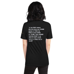 Sojourner Truth "If The First Woman" Civil/Women's Rights Movement T-shirt