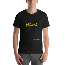 Yahweh Unisex Gold Lettered-T-shirt